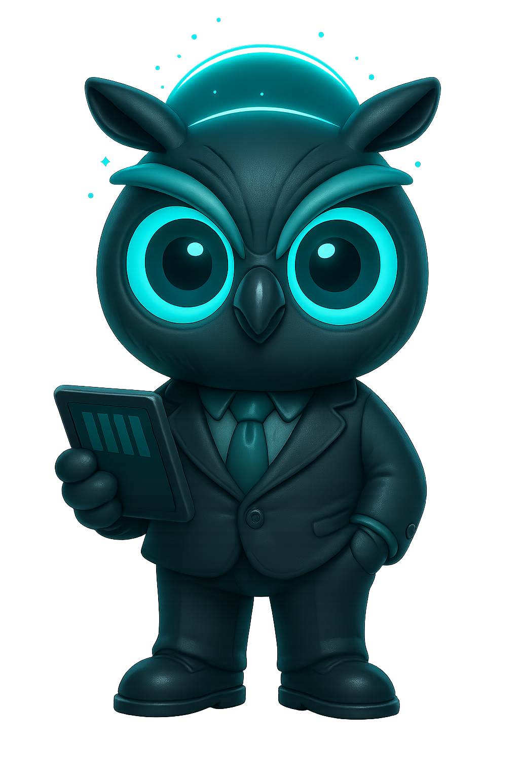 REZN - The M4HM mascot, a wise owl representing hard money lending intelligence